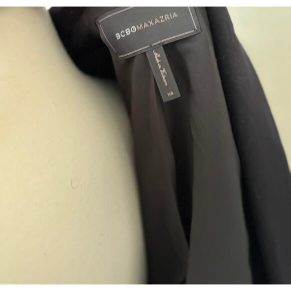 BCBGMAXAZRIA Striped Knit Blazer Size XS - Picture 7 of 8